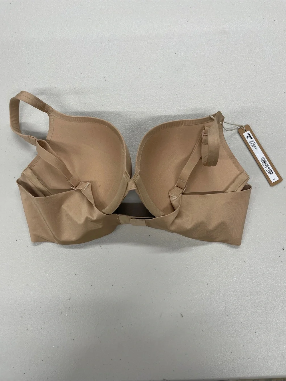 Skims Ultimate Push-Up Plunge Bra CLAY 38B NWT - Picture 3 of 3